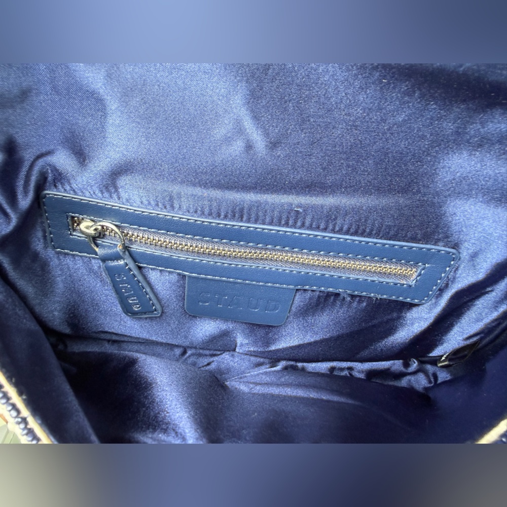 STAUD Tommy Beaded Bag Toile De Pup - Picture 10 of 11